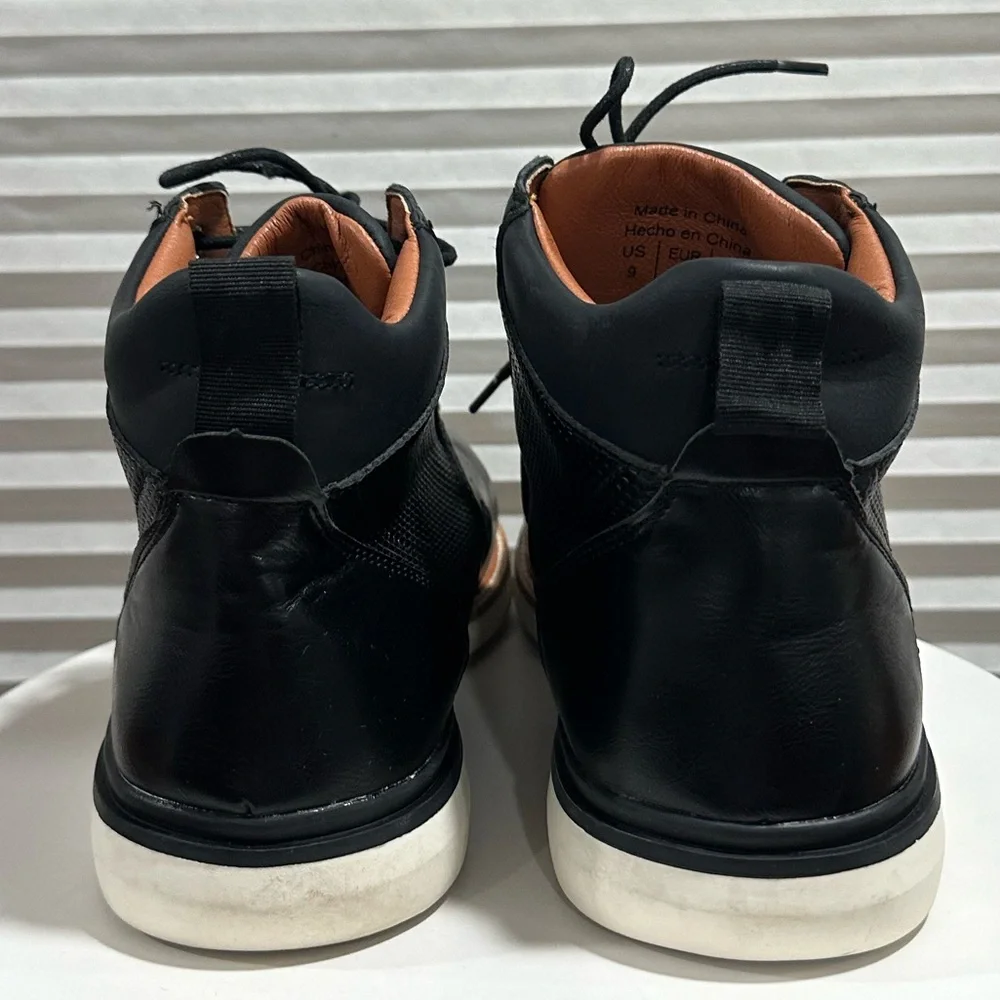 👞MADDEN👞 Lace Up Chukka Dress Boot Black Size: 9